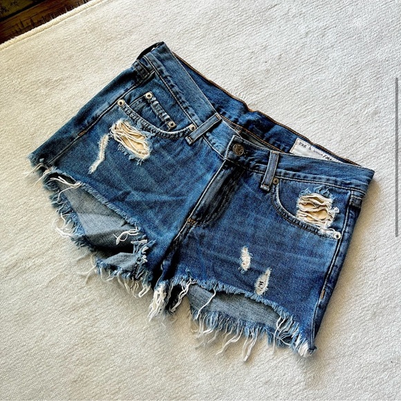 Rag & Bone Jean Shorts 27 EUC - Picture 2 of 4
